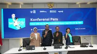 Konferensi Pers PT Bank Negara Indonesia (Persero) Tbk atau BNI.