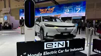 Honda e:N1 turut melantai di Ajang GJAW 2024. (Liputan6.com / Rendy Yansah)