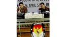 KPU akhirnya menyelesaikan penghitungan suara pada Jumat (09/05/14) malam (Liputan6.com/Faizal Fanani)