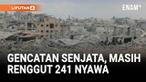 Sedikitnya 241 warga Palestina tewas dan 614 lainnya luka-luka akibat serangan Israel sejak 11 Oktober, menurut otoritas kesehatan Gaza, Sabtu. Dengan penambahan ini, total korban jiwa akibat serangan Israel sejak Oktober 2023 mencapai 69.169 orang.