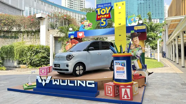 Wuling Pamer Calon Mobil Listrik di Toy Story 5: Ready, Set, Play! (Ist)