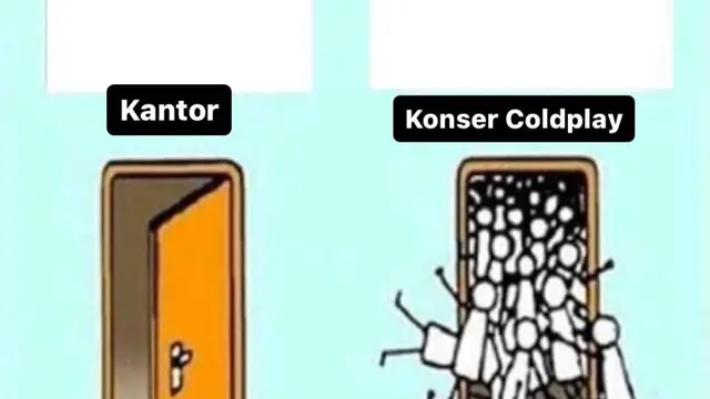 6 Meme Kocak Orang Ingin Nonton Konser Coldplay Ini Bikin Tepuk Jidat