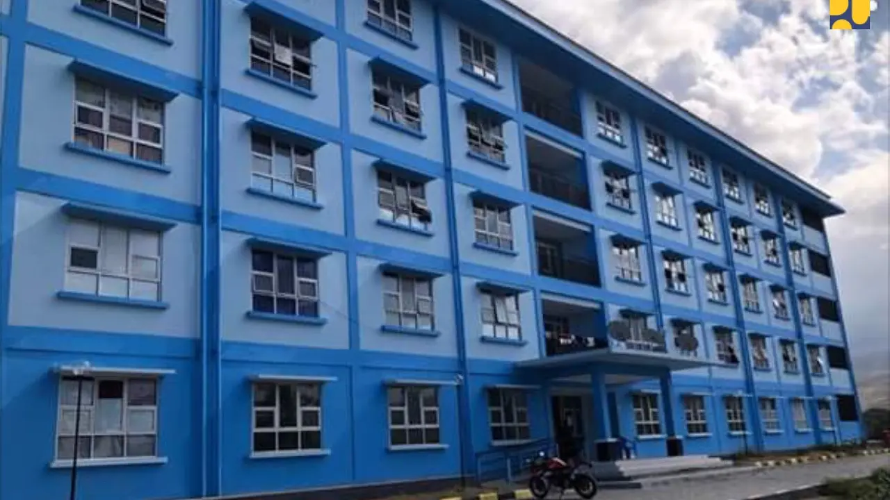 Rumah Instan Sederhana Sehat (Risha) jadi solusi rekonstruksi rumah yang rusak atau hancur akibat gempa.(Foto: Kementerian PUPR)