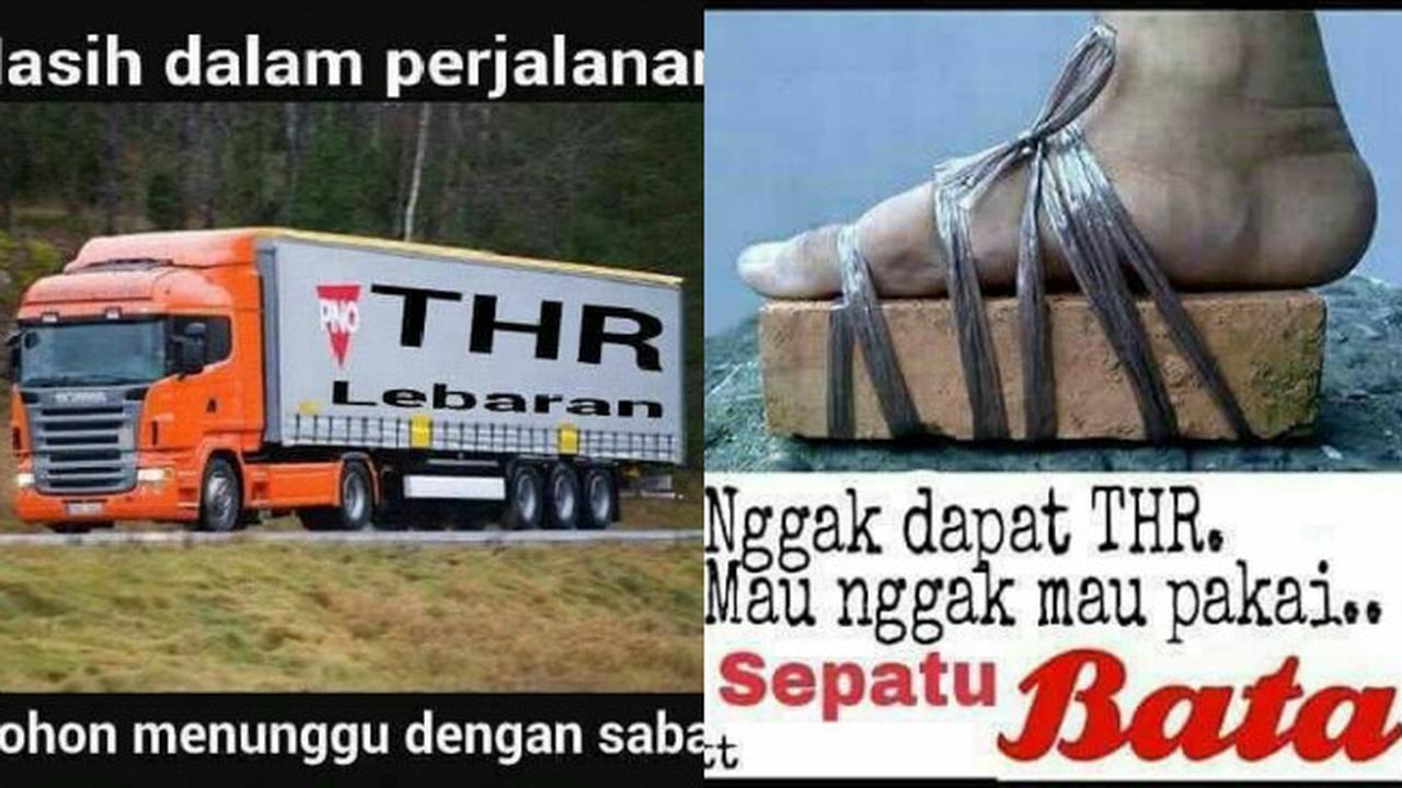 Pengalaman menunggu THR ini juga menjadi bahan lelucon warganet di media sosial.