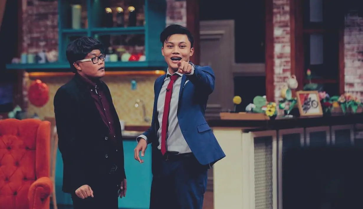 Sule dan sang putra, Rizky Febian. (Instagram/rizkyfbian)