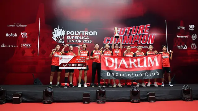 PB Djarum - Superliga Junior 2023 - Bulu Tangkis