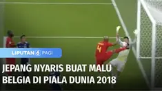 Kilas balik Piala Dunia kali ini menampilkan laga babak 16 besar Piala Dunia 2018, Jepang kontra Belgia. Jepang nyaris mempermalukan Belgia. Namun Timnas Belgia justru mampu mengembalikan kedudukan jadi 3-2