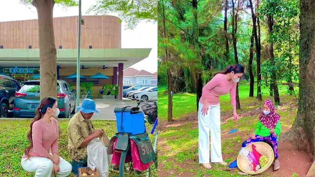 Heni Tania yang viral berkat aksi sosial yang dilakukannya