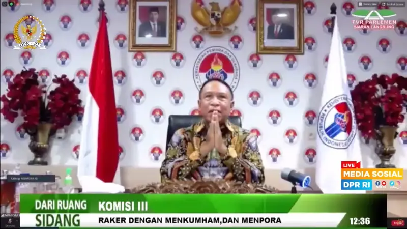 DPR Terima Permohonan Naturalisasi 4 Atlet, Menpora Berharap Mereka Bisa Perkuat Timnas