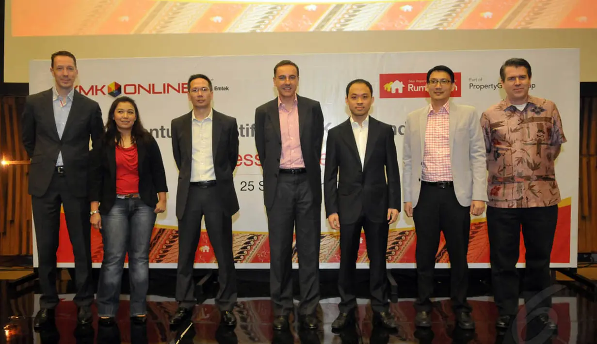 Kedepannnya, situs milik KMK yaitu Liputan6.com juga rencana akan membuka kanal khusus untuk properti, Jakarta, (25/9/14). (Liputan6.com/Panji Diksana) 