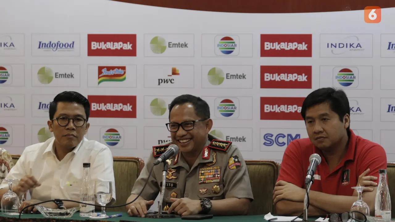 Konferensi Pers Jelang Final Piala Presiden 2018