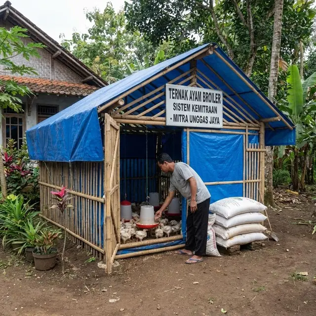 Ternak Ayam Broiler (Gemini AI)