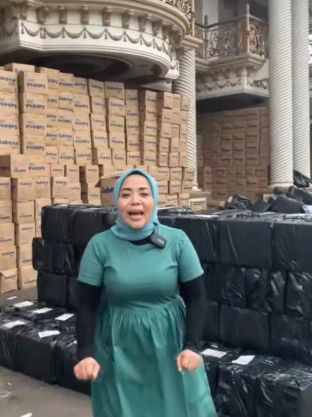 Rumah Muzdalifah Jadi Gudang Makanan
