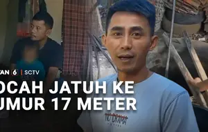Bocah 3 Tahun Terperosok ke Sumur Sedalam 17 Meter