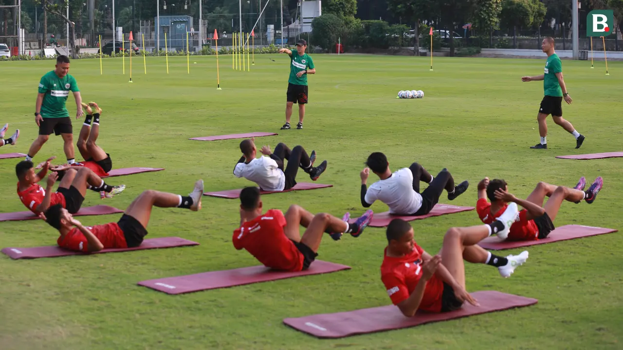 Foto: Timnas Indonesia U-23 Gelar Latihan Perdana untuk Piala AFF U-23, 6 Pemain Belum Bergabung