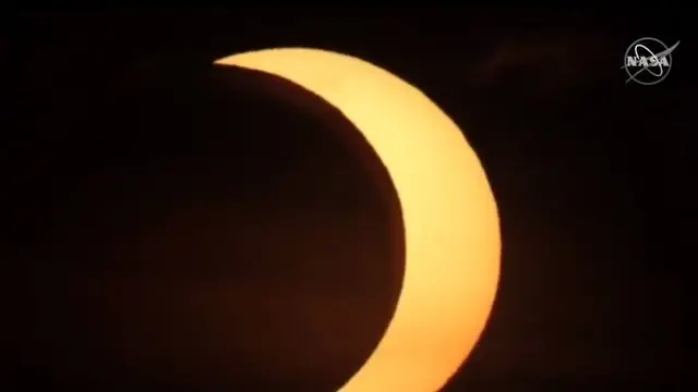 Cuma 3 Menit, Ini 6 Foto Detik-detik Kemunculan Gerhana Matahari Cincin 2021