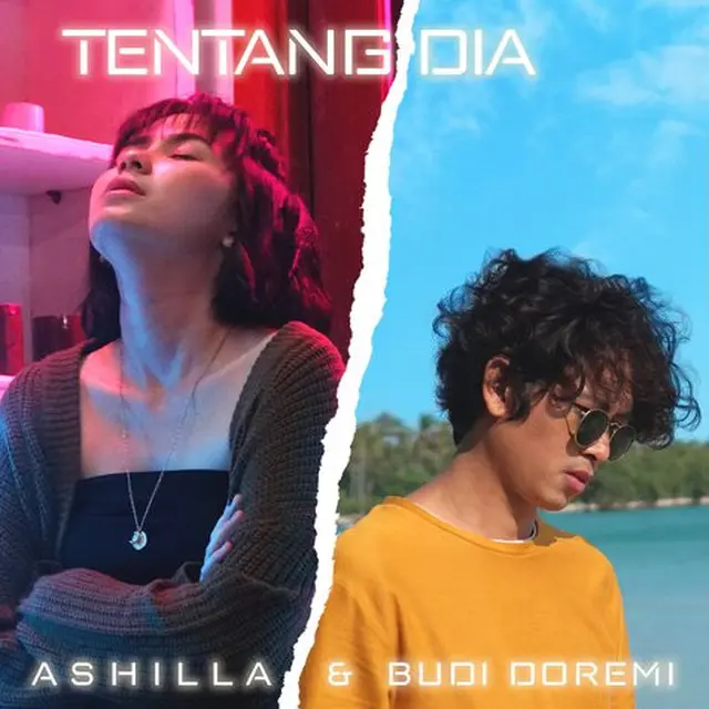 Ashilla berduet dengan Budi Doremi di lagu Tentang Dia (ist)
