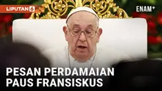 Pesan Paus Fransiskus di Istana Merdeka