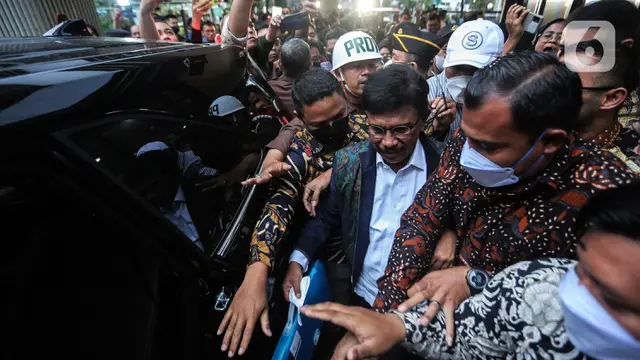 Johnny G Plate Diperiksa 9 Jam oleh Kejaksaan Agung di Kasus Korupsi BTS Kemenkominfo