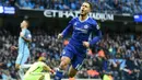 7. Eden Hazard (Chelsea) - 16 Gol (4 Penalti). (AFP/Paul Ellis)