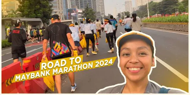 VIDEO Vlog: Serunya Lari Sambil Bersih-bersih Sampah di Road to Maybank Marathon 2024