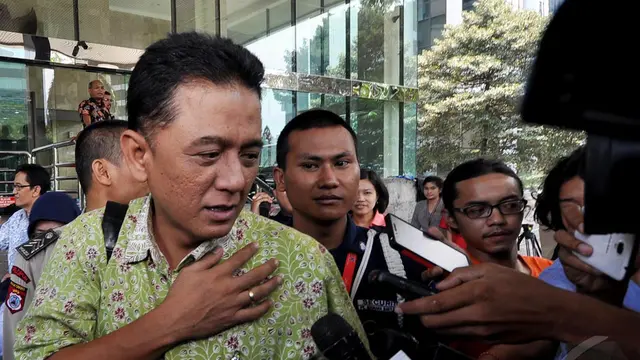 Komisaris PLN Chandra Hamzah Datangi KPK
