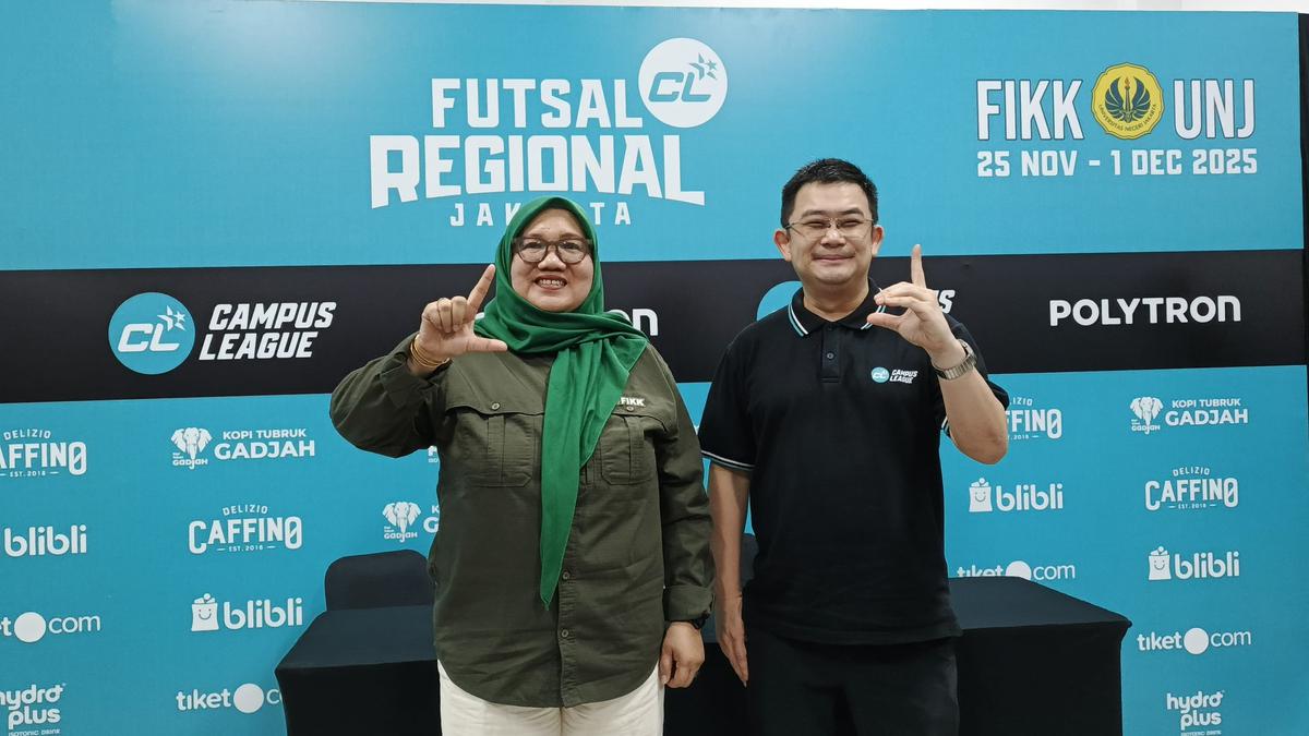 Campus League Futsal Regional Jakarta 2025 Resmi Bergulir, 17 Perguruan Tinggi Berebut Predikat Juara