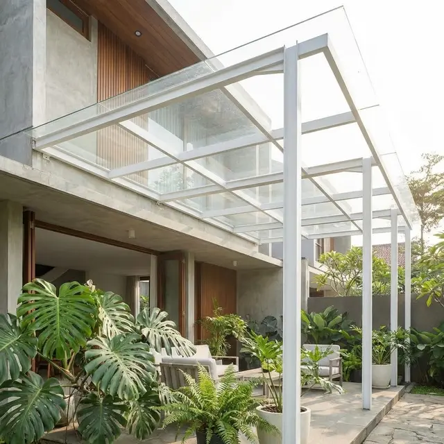 Atap Teras Rumah Baja Ringan Minimalis