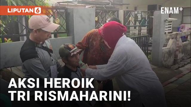 Tri Rismaharini Terkejut Lihat Linmas Pingsan saat Berjaga di TPS