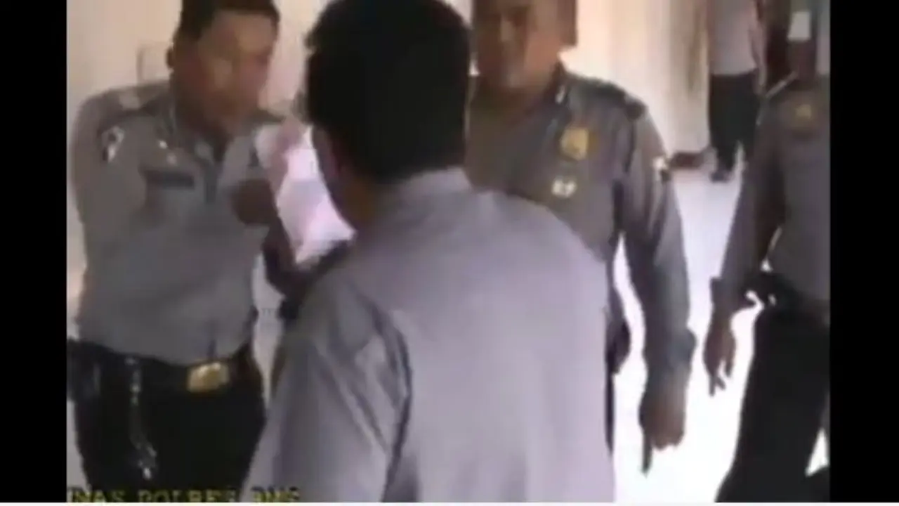 Gara-gara Duit Rp 5 ribu, 2 Polisi Hampir Baku Hantam