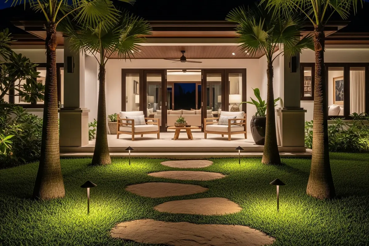 Taman Depan Bergaya Resort