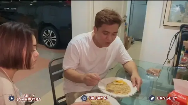 7 Momen Mesra Billy Syahputra Masak Bareng Amanda Manopo