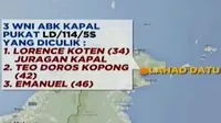 Informasi terbaru dari Kementerian Luar Negeri di Indonesia, saat ini ketujuh ABK berada di sekitar perairan Sulu dan berpindah-pindah.