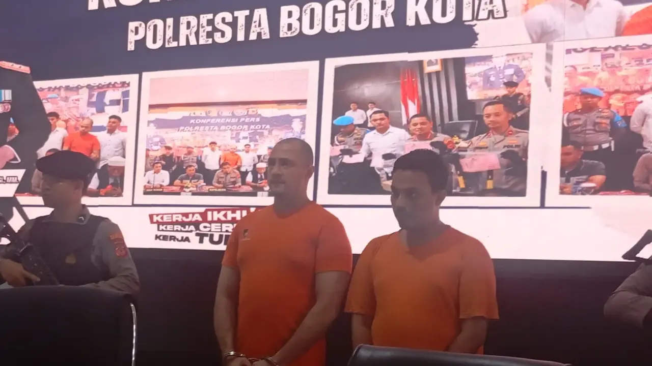 Dua dalang penembakan yang menewaskan Torang Heriyanto (45) di Pasar Mawar, Kota Bogor, ditetapkan sebagai tersangka.