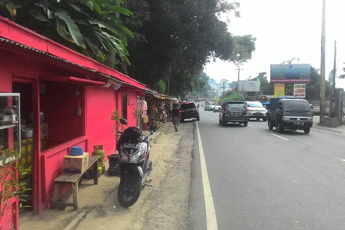 PKL di Puncak Bogor