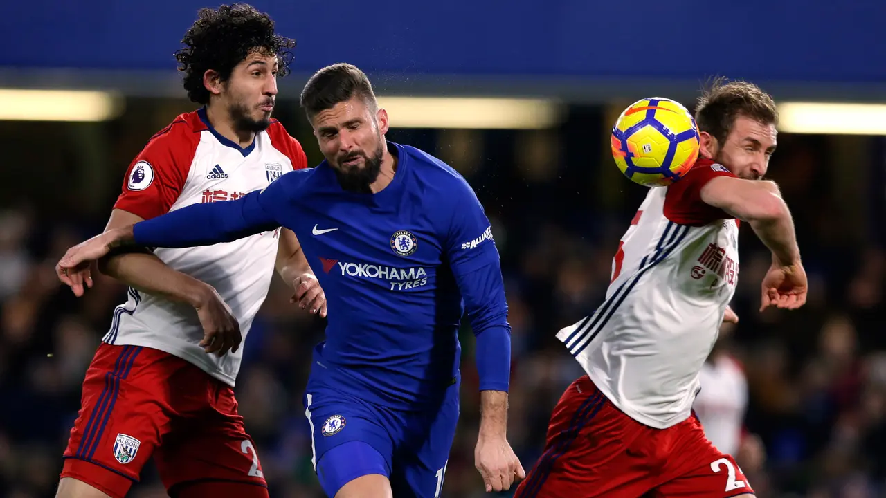 Chelsea Menang Telak atas West Bromwich