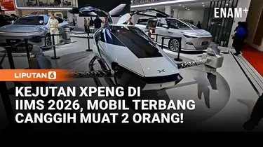 Futuristik! Xpeng Tampilkan Mobil Terbang Canggih di IIMS 2026