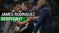 Berita video James Rodriguez diyakini melakukan salam perpisahan dengan fans Real Madrid saat laga melawan Sevilla di La Liga. James bertepuk tangan ke arah tribun penonton saat ia diganti oleh Pelatih Zinedine Zidane. Apakah ini berarti James mening...