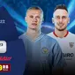 Jadwal Live Streaming  Manchester City Vs Sevilla di Vidio, Kamis 17 Agustus 2023. (Sumber: dok. vidio.com)