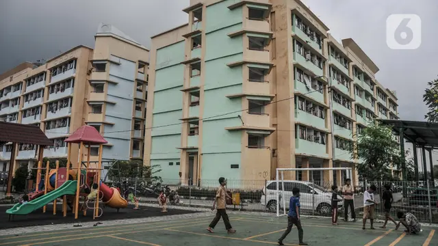 Rusunawa Marunda Tercemar Polusi Debu Batu Bara