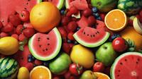 cara membuat salad buah ©Ilustrasi dibuat Stable Diffusion