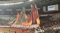 Penampakan Tifo Raksasa Milanisti Indonesia yang Memukau saat Chelsea Vs AC Milan di SUGBK