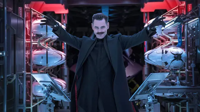 Jim Carrey sebagai Dr. Ivo Robotnik. (Foto: Dok. IMDb/ Paramount Pictures)