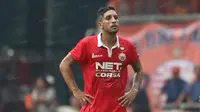 Rafael Dos Santos Lima ssaat membela Persija Jakarta pada Trofeo Persija di Stadion Utama Gelora Bung Karno, Jakarta,Sabtu (9/4/2016). (Bola.com/Nicklas Hanoatubun)