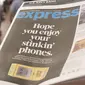 Surat kabar Express yang diterbitkan oleh The Washington Post harus tutup produksi karena kalah saing dengan penggunaan smartphone (Foto: Washington Times)