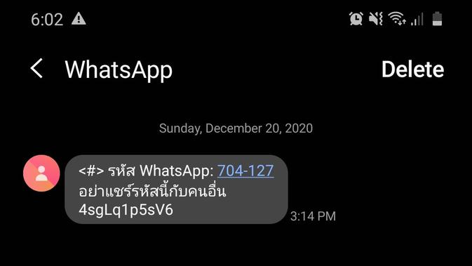 Chat modus penipuan melalui WhatsApp (Sumber: Twitter/HDikdaya)