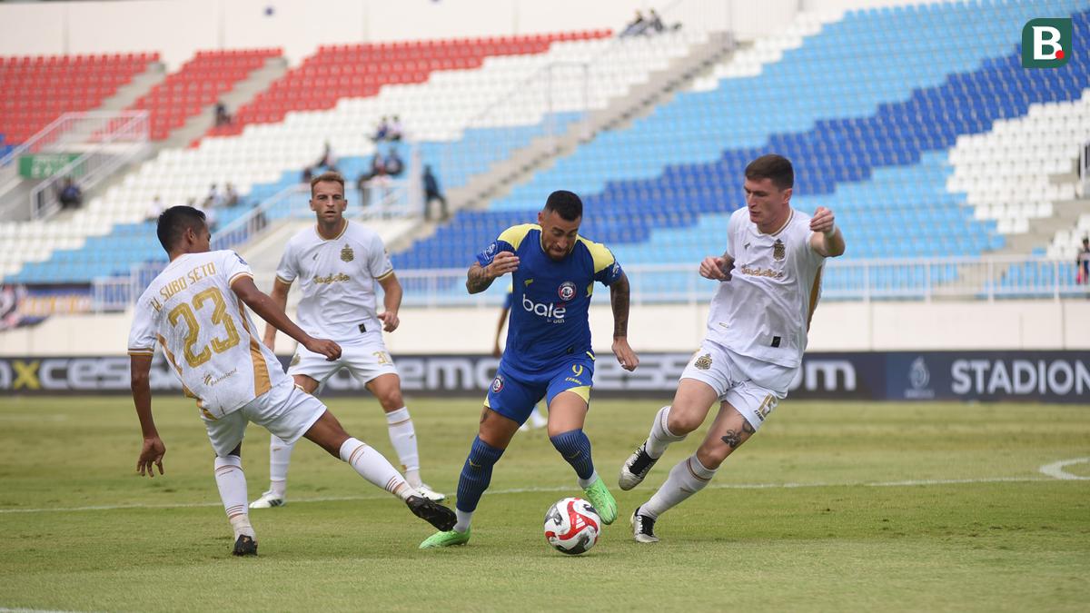 Fakta Menarik saat Arema FC Menekuk Bhayangkara FC: Laga Keras, Tim Tamu Kecewa karena Gol Penalti
