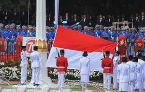 Daftar Petugas Upacara Hari Kemerdekaan 17 Agustus 1945 HUT RI Ke-81