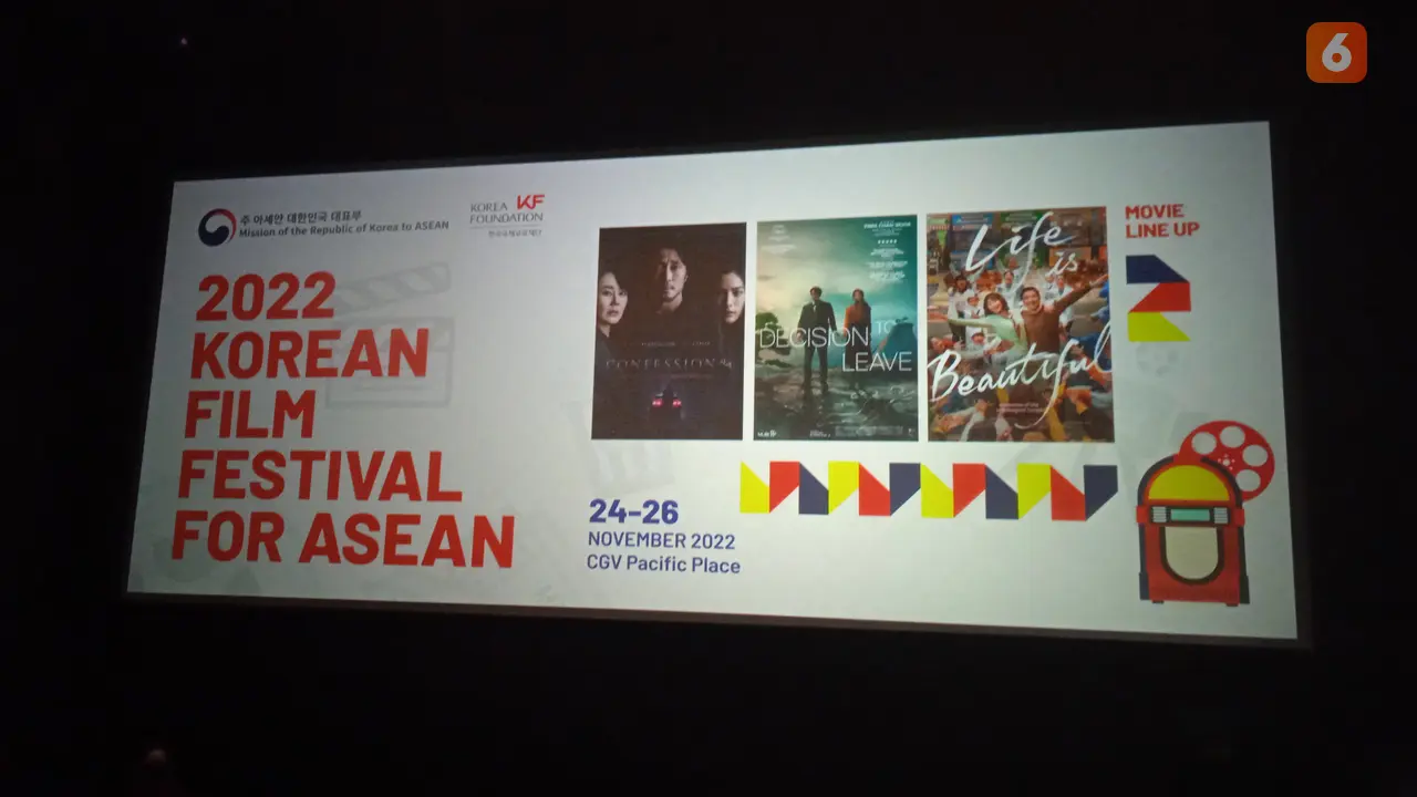 Korean Film Festival for ASEAN 2022 (Safinatun Nikmah/Liputan6.com)
