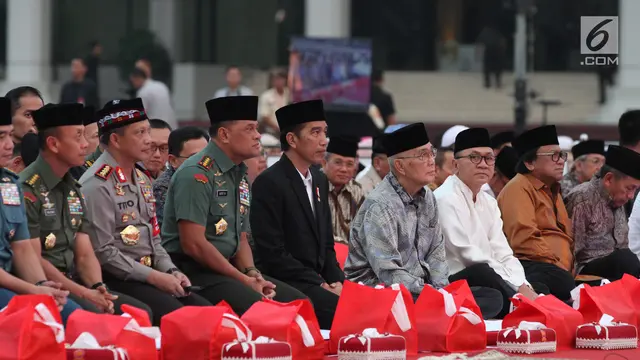 Jokowi dan Jusuf Kalla Buka Bersama di Mabes TNI